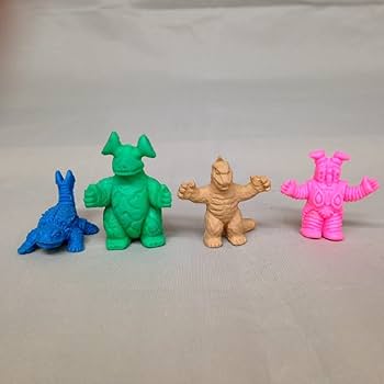 昭和レトロ　ポピー　ウルトラ怪獣シリーズ　消しゴム　いっぱい ウルトラ怪獣消しゴム 怪獣カセット3 ポピー、昭和レトロ - メルカリ